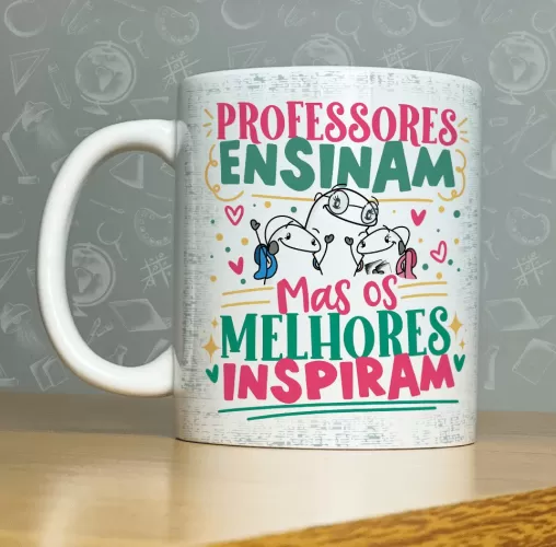 Lançamento Professores 2023 – Estampas Canecas (Abacaxi Sublimático)