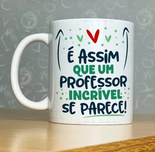 Lançamento Professores 2023 – Estampas Canecas (Abacaxi Sublimático)