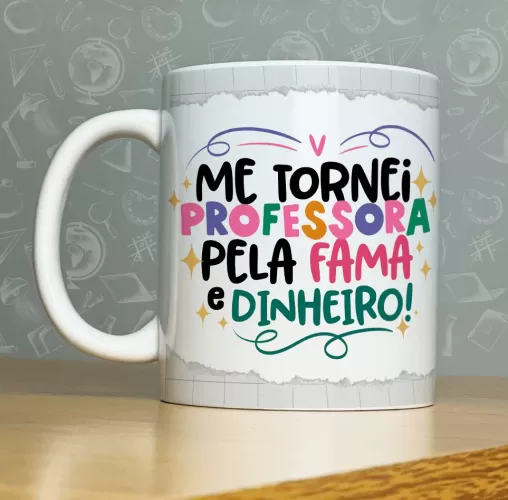 Lançamento Professores 2023 – Estampas Canecas (Abacaxi Sublimático)