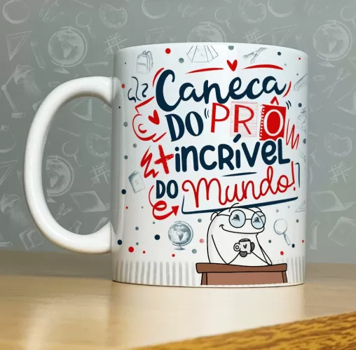 Lançamento Professores 2023 – Estampas Canecas (Abacaxi Sublimático)