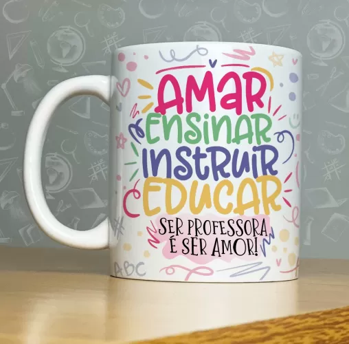 Lançamento Professores 2023 – Estampas Canecas (Abacaxi Sublimático)