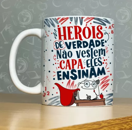 Lançamento Professores 2023 – Estampas Canecas (Abacaxi Sublimático)