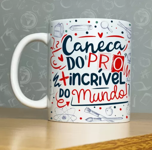 Lançamento Professores 2023 – Estampas Canecas (Abacaxi Sublimático)
