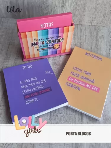 Lolly Girls – Combo Cartonagem Funcional (Tita)