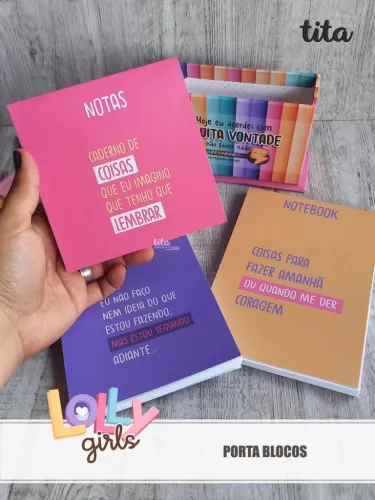 Lolly Girls – Combo Cartonagem Funcional (Tita)