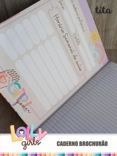 Lolly Girls – Pack Encadernação (Tita)