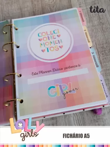 Lolly Girls – Pack Encadernação (Tita)