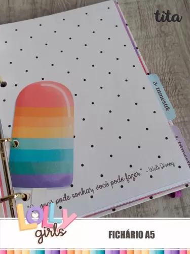 Lolly Girls – Pack Encadernação (Tita)