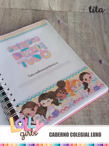 Lolly Girls – Pack Encadernação (Tita)