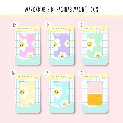 Marcadores de Página magnéticos – Estudio G19