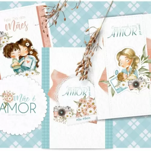 Mega Kit Digital Mãe é Amor – Carinas Paper