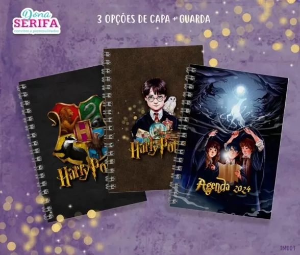 Miolo Agenda 2024 Harry Potter – (Dona Serifa)