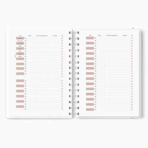 Miolo Planner da Noiva Permanente (Mimimando)