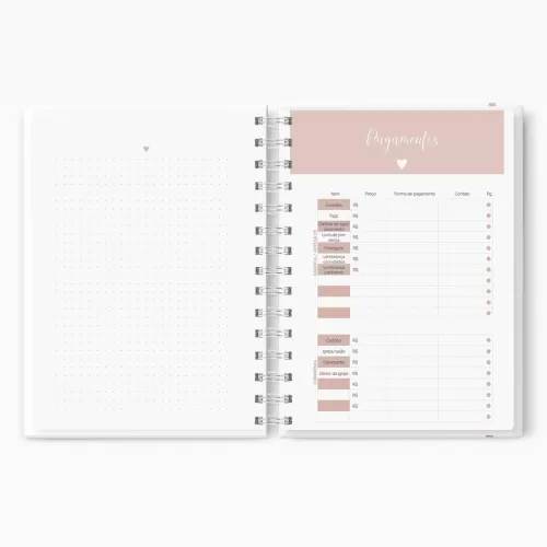 Miolo Planner da Noiva Permanente (Mimimando)