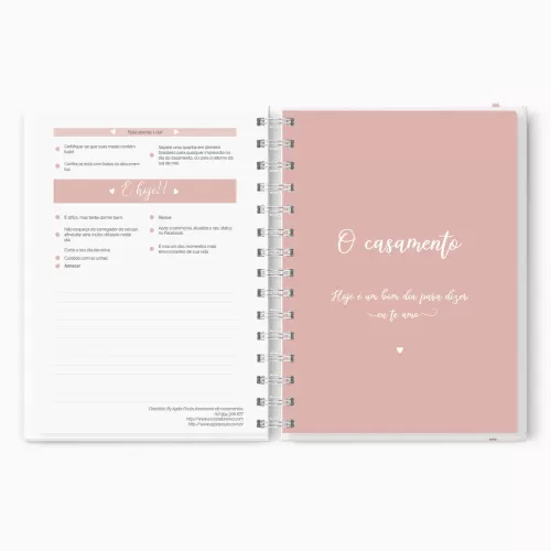 Miolo Planner da Noiva Permanente (Mimimando)