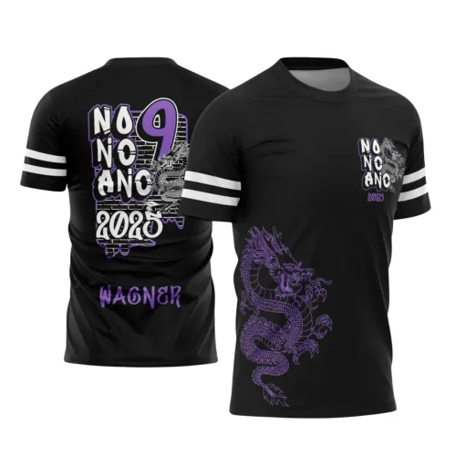 Nono Ano 2025 – Camiseta Escolar com Estilo Dragão Nono Ano 2025 – Camiseta Escolar com Estilo Dragão