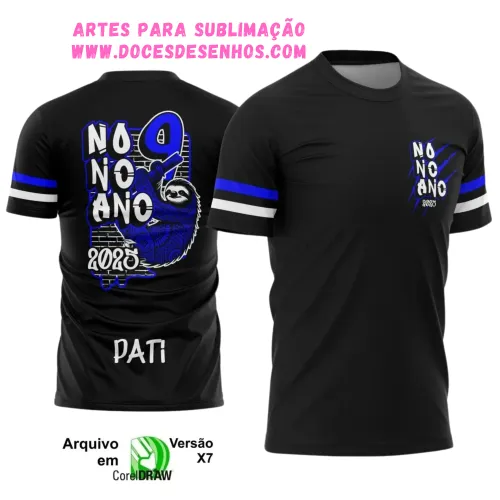 Nono Ano Bicho Preguiça: Estampa Camiseta Escolar 2025 Nono Ano Bicho Preguiça: Estampa Camiseta Escolar 2025