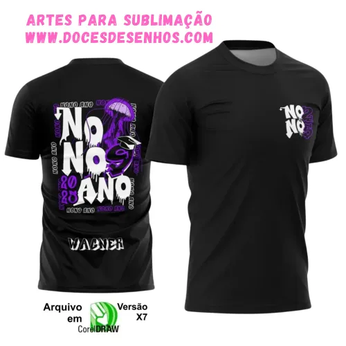 Nono Ano Camiseta Água-Viva – Uniforme Escolar Personalizado Nono Ano Camiseta Água-Viva – Uniforme Escolar Personalizado