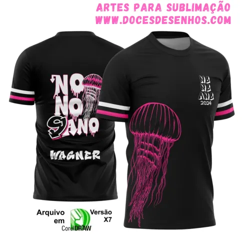 Nono Ano Camiseta Água-Viva – Uniforme Escolar Personalizado Nono Ano Camiseta Água-Viva – Uniforme Escolar Personalizado