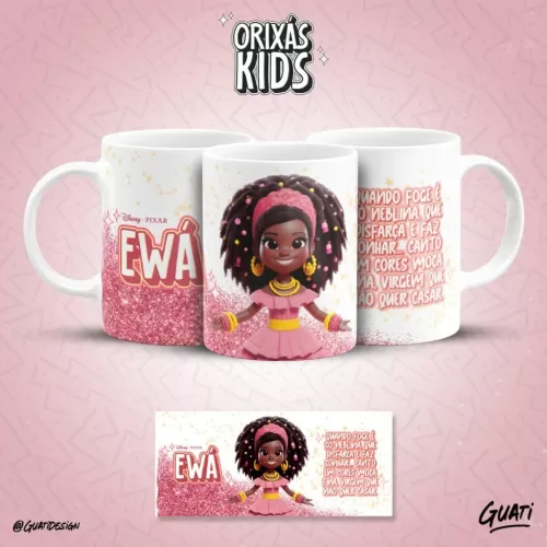 Orixás Kids – Estampas Canecas (Lab 51)