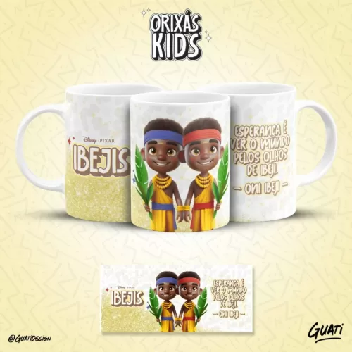 Orixás Kids – Estampas Canecas (Lab 51)