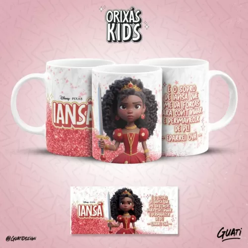 Orixás Kids – Estampas Canecas (Lab 51)