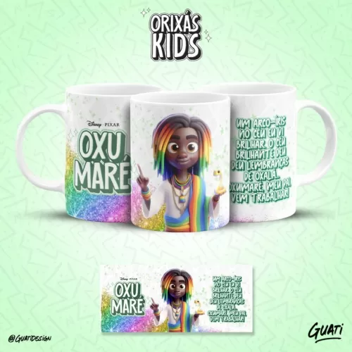 Orixás Kids – Estampas Canecas (Lab 51)