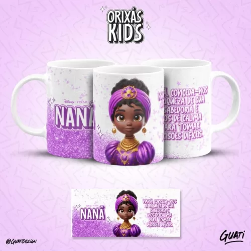 Orixás Kids – Estampas Canecas (Lab 51)