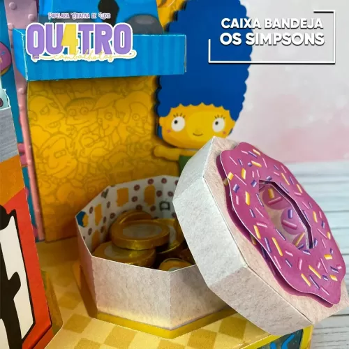 Os Simpsons – Caixa Bandeja – Quatro Cambalhotas
