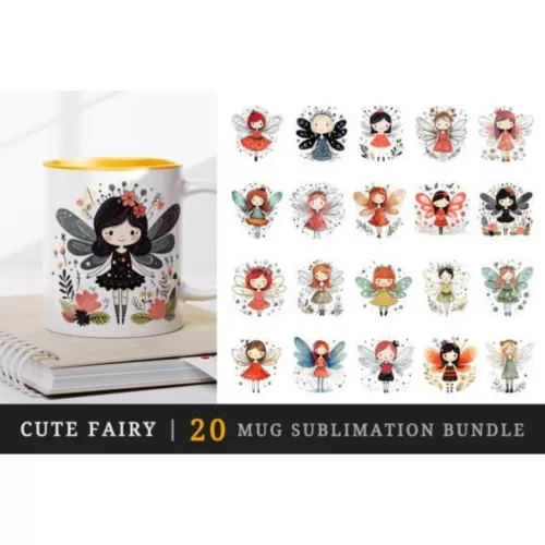 Pack 364 Estampas Cute – Canecas
