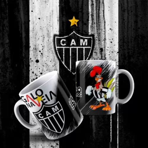 Pack Estampas Canecas Times de Futebol (Tiago)