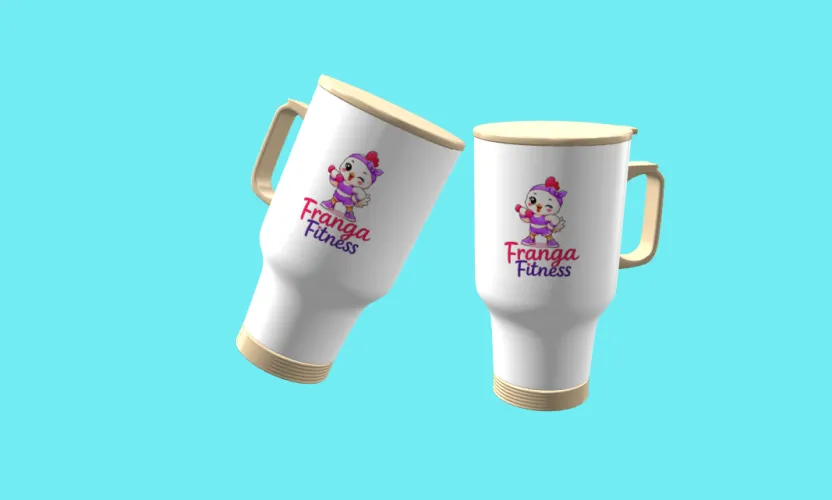 Canecas maraomba divertida e fofa, perfeita para animar turmas de academia e amantes do mundo fitness.