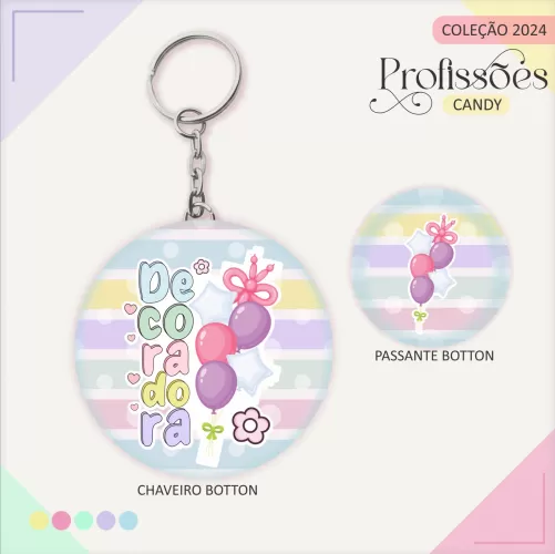 Pack Profissões 2024 Feminina (Encadernação) – Decoradora – Lina