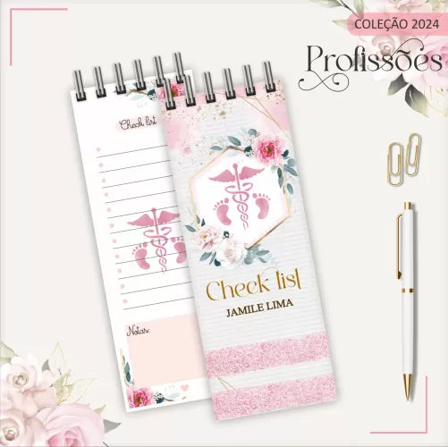 Pack Profissões 2024 Feminina (Encadernação) – Pediatra – Lina