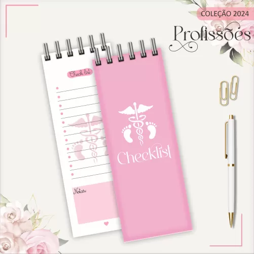 Pack Profissões 2024 Feminina (Encadernação) – Pediatra – Lina