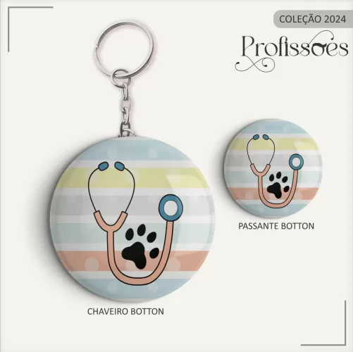Pack Profissões 2024 Masculina (Encadernação) – Veterinário – Lina