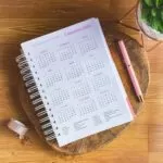Pacote Agendas Topázio ROSA | 12 miolos + Capas – Amarantto