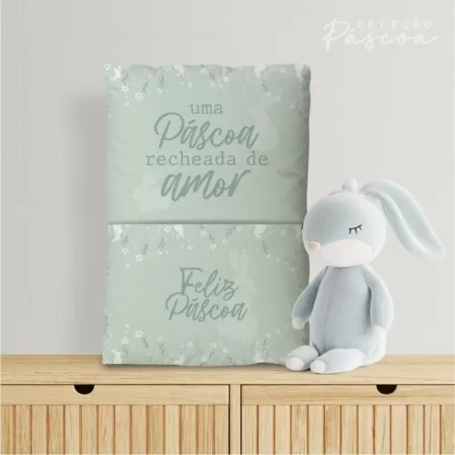 Pacote de Artes Almofadinha com Bolso Páscoa V24 (Vintage)