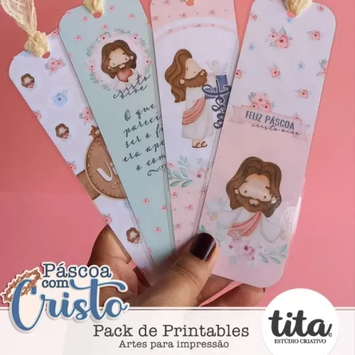 Páscoa com Cristo – Kit Printable – Tita