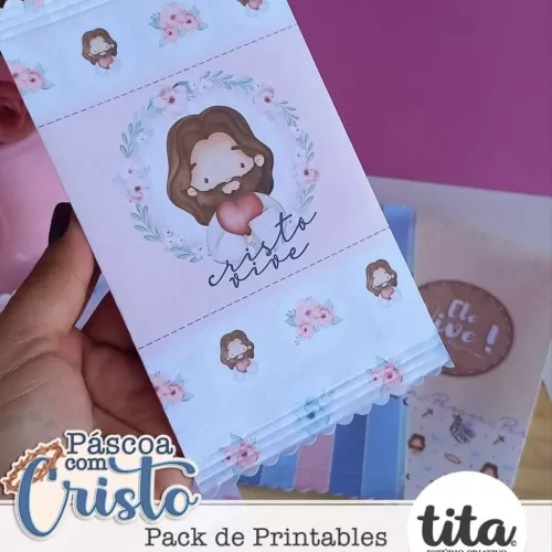 Páscoa com Cristo – Kit Printable – Tita