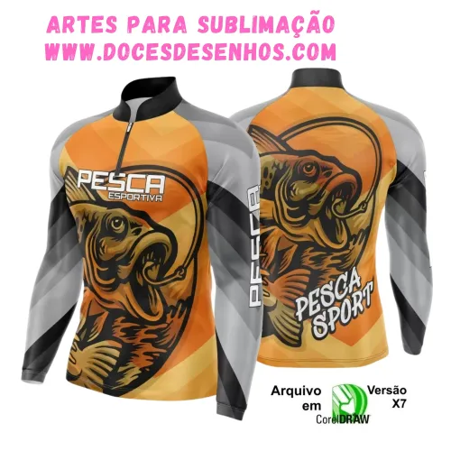 Pesca Esportiva: Arte de Camiseta Criativa e Pronta para Estampar Pesca Esportiva: Arte de Camiseta Criativa e Pronta para Estampar