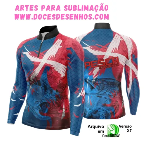 Pesca Esportiva: Arte de Camiseta Criativa e Pronta para Estampar Pesca Esportiva: Arte de Camiseta Criativa e Pronta para Estampar