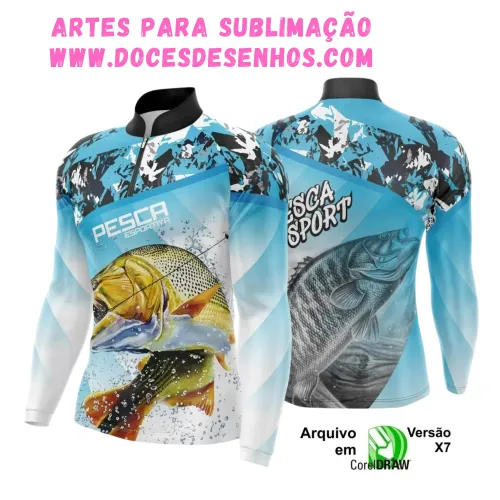 Pesca Esportiva: Arte de Camiseta Criativa e Pronta para Estampar Pesca Esportiva: Arte de Camiseta Criativa e Pronta para Estampar
