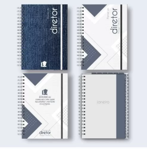 Planner Diretora+ Diretor Datado 2024 – Carina’s Paper