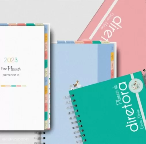 Planner Diretora+ Diretor Datado 2024 – Carina’s Paper