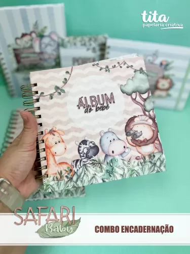 Safari & Floresta Baby – Combo Encadernação – Tita