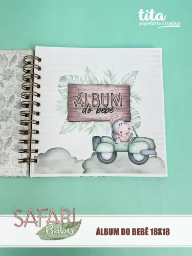 Safari & Floresta Baby – Combo Encadernação – Tita