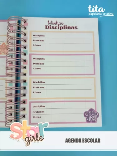 Star Girls – Combo Encadernação (Tita)