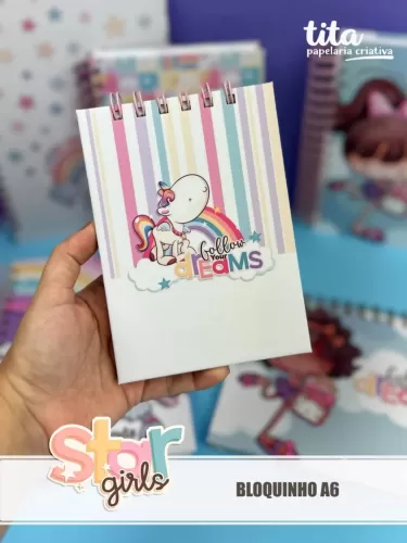 Star Girls – Combo Encadernação (Tita)
