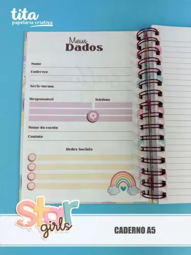 Star Girls – Combo Encadernação (Tita)